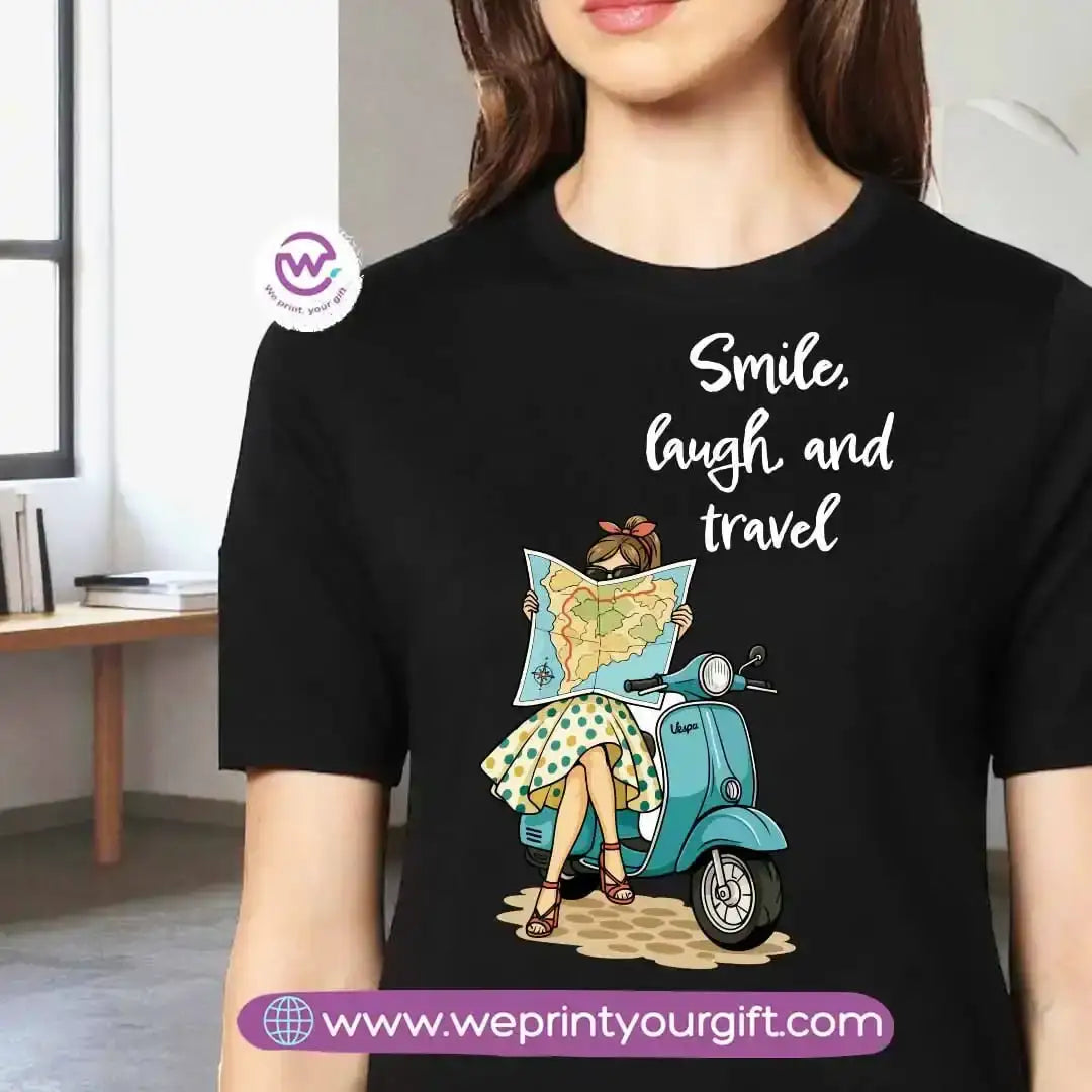Customized T-shirt- Travel - WE PRINT