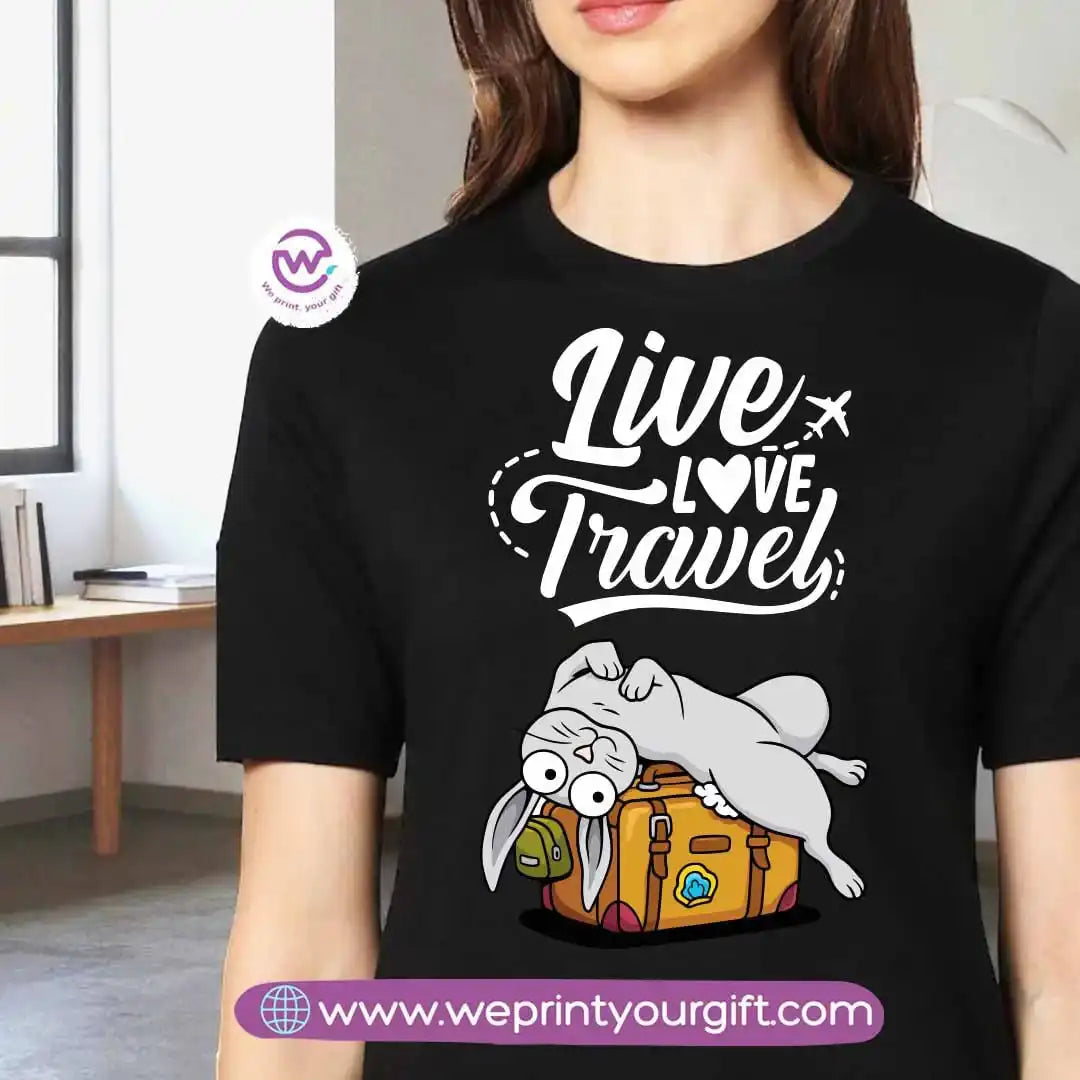 Customized T-shirt- Travel