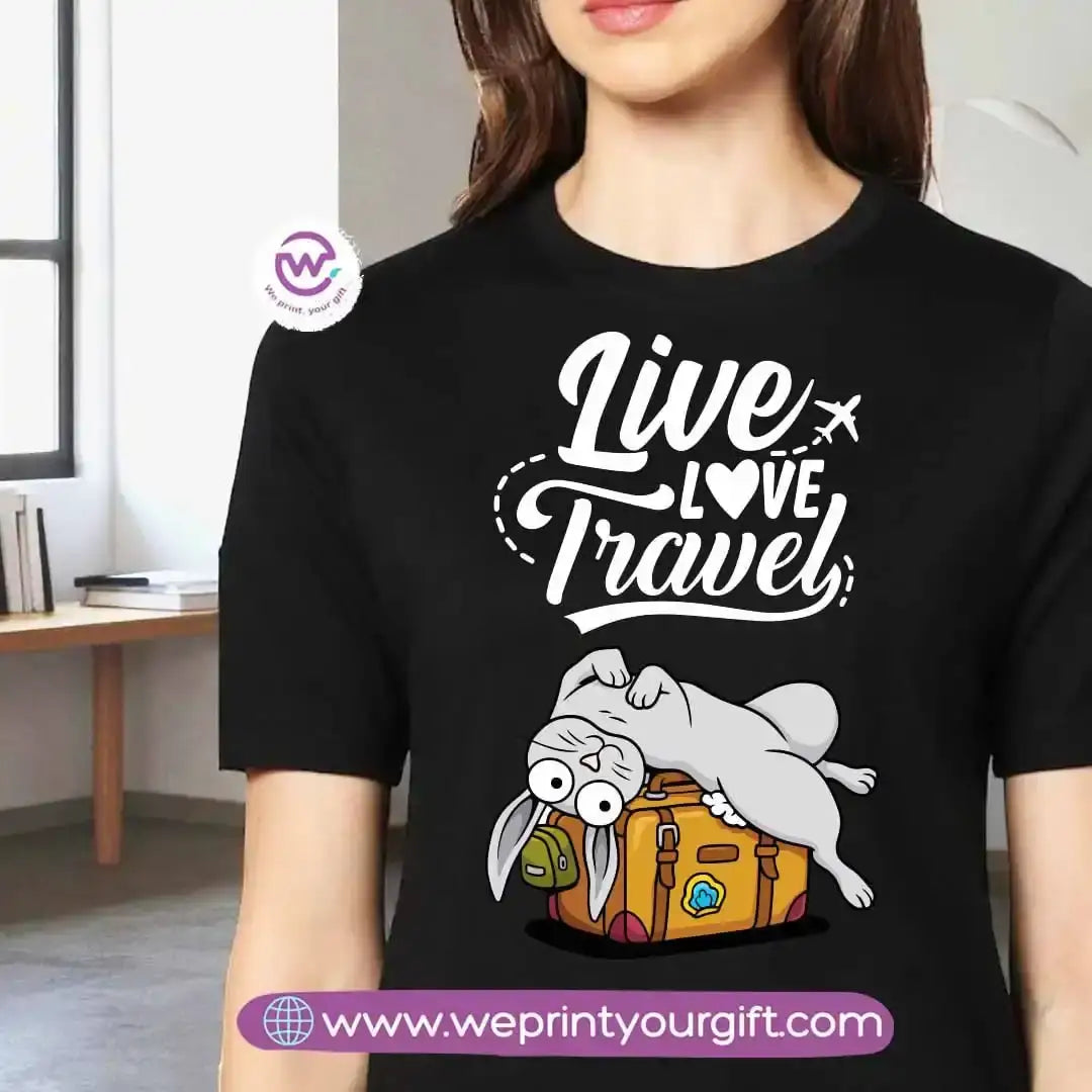 Customized T-shirt- Travel - WE PRINT
