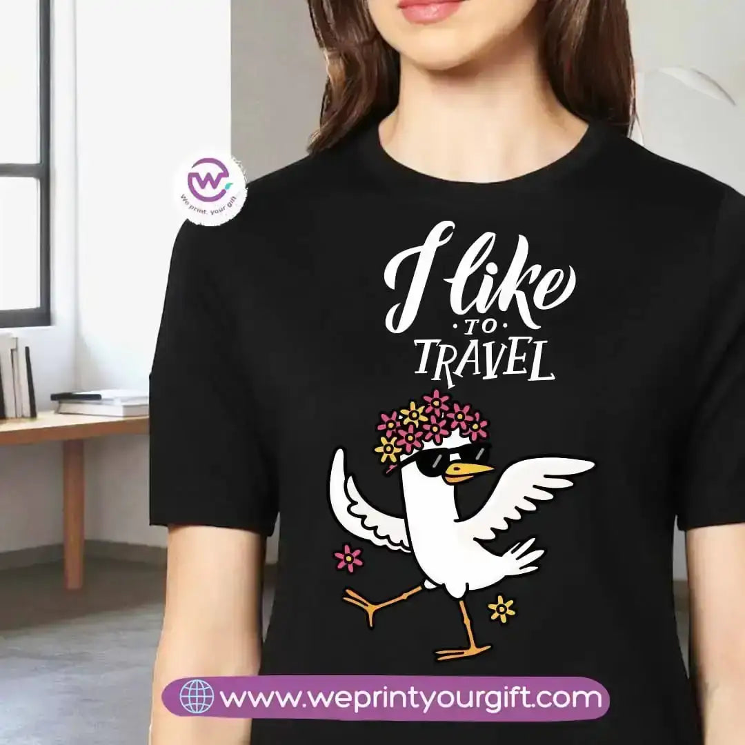 Customized T-shirt- Travel - WE PRINT