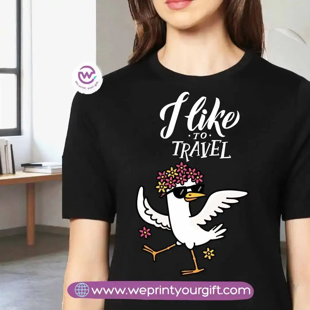 Customized T-shirt- Travel - WE PRINT