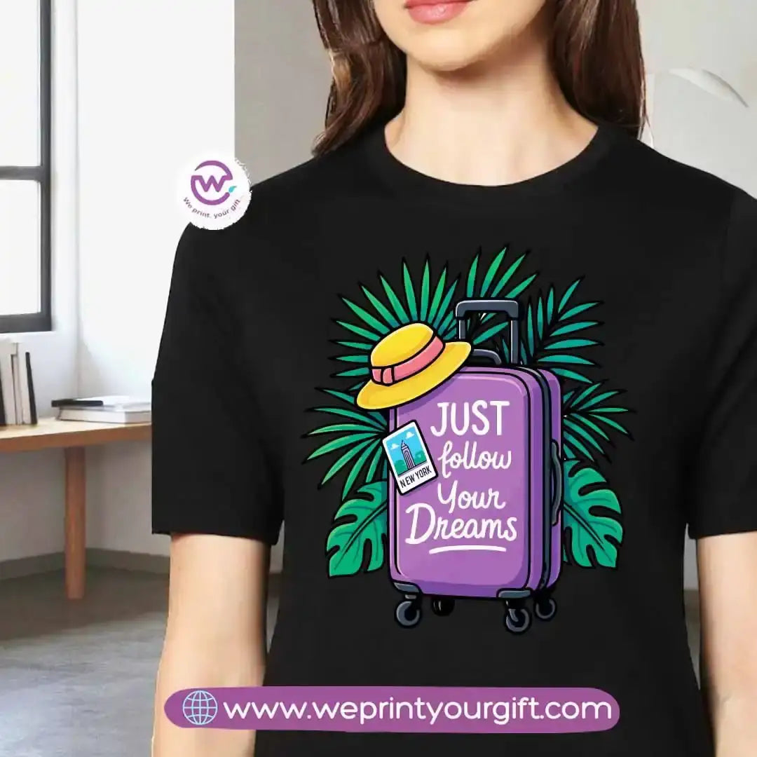 Customized T-shirt- Travel - WE PRINT