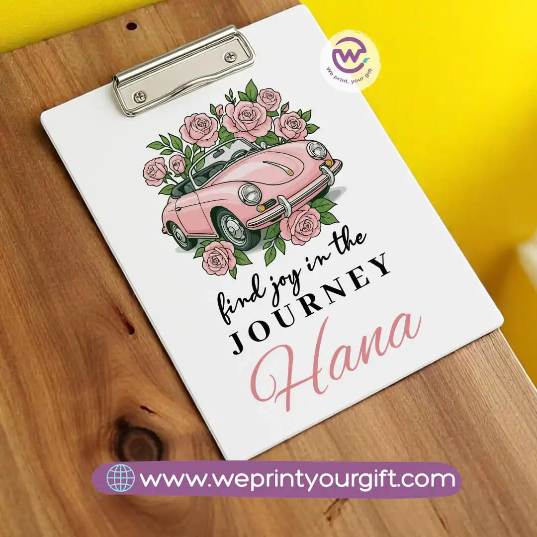 Personalized Clip Board- Motivation - WE PRINT