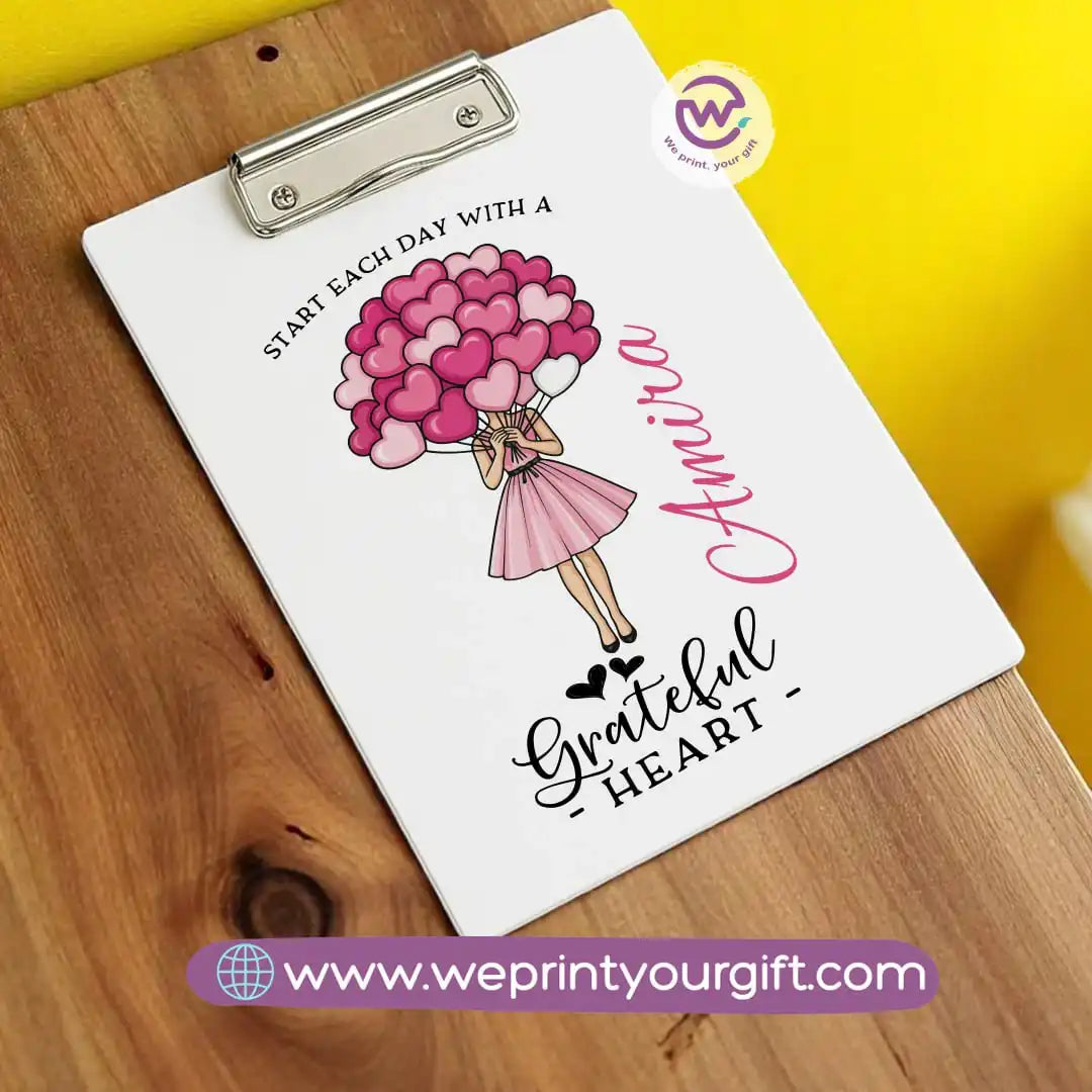 Personalized Clip Board- Motivation - WE PRINT