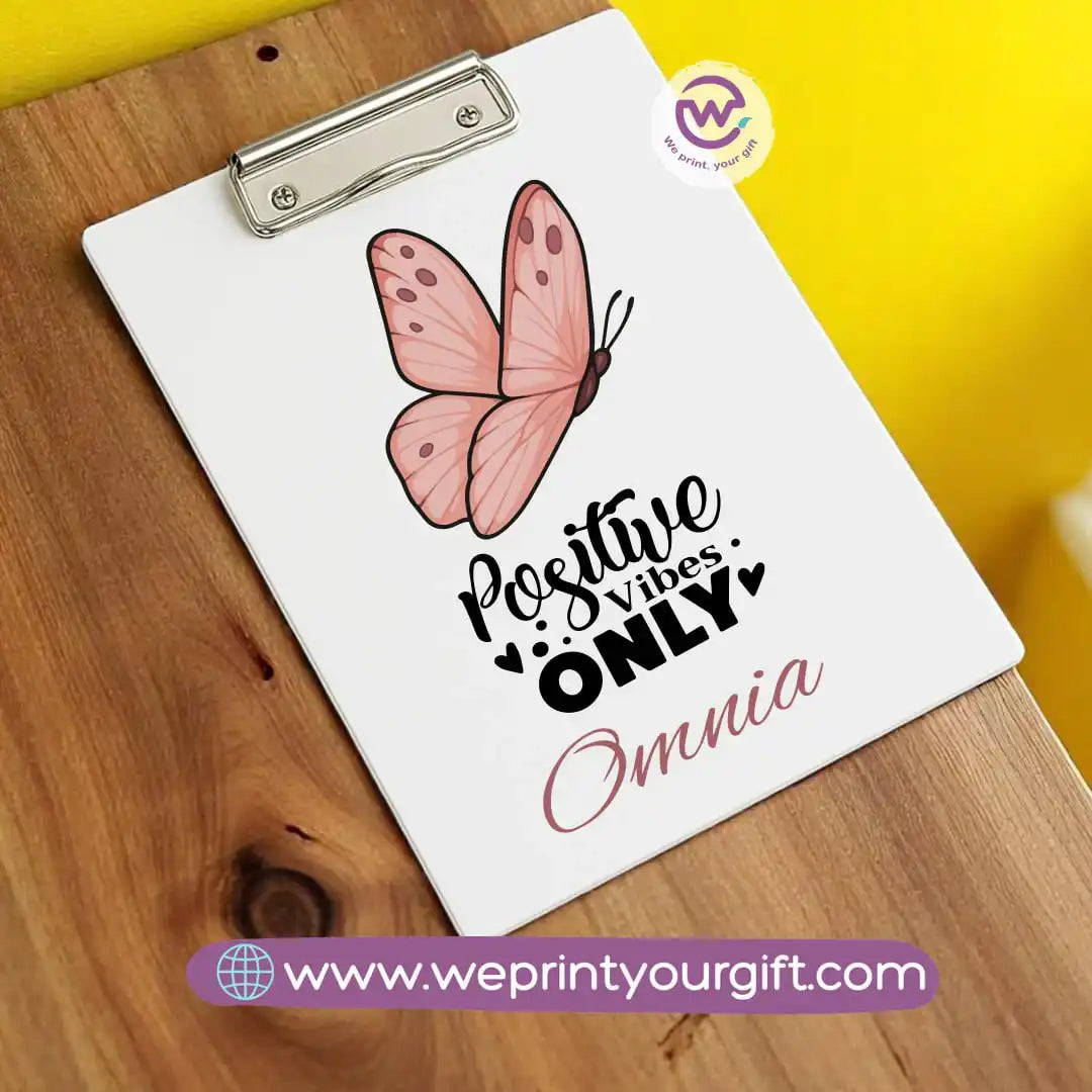 Personalized Clip Board- Motivation - WE PRINT