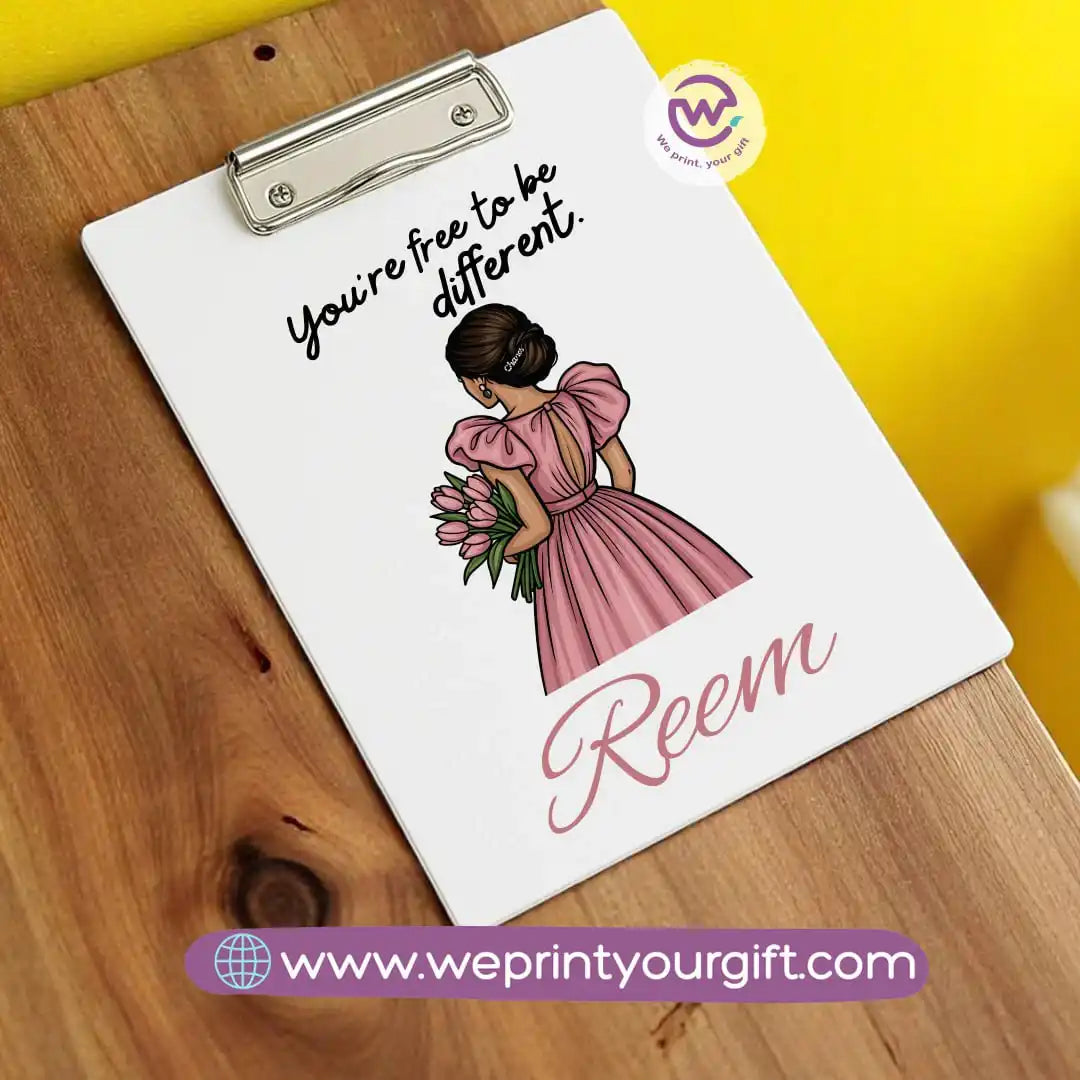 Personalized Clip Board- Motivation - WE PRINT