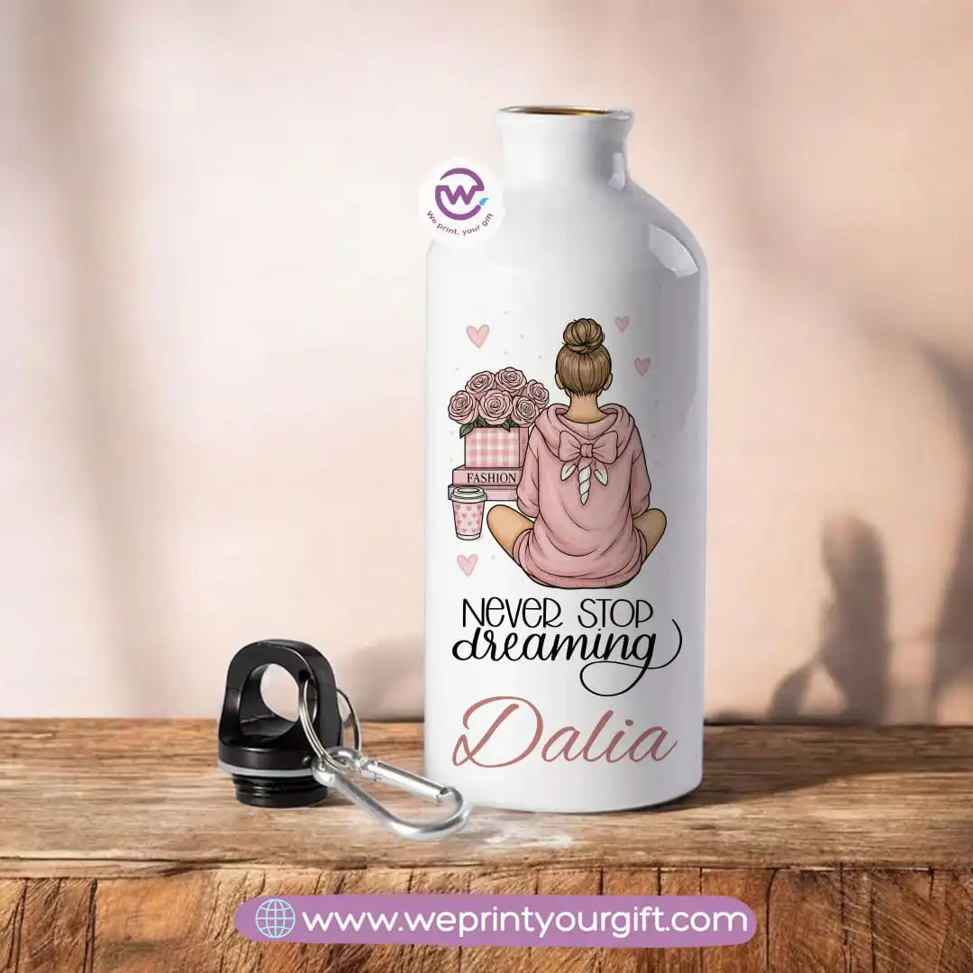 Aluminum Water Flask- Motivation- Names