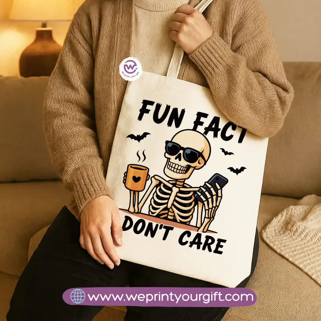 Halloween Canvas Tote Bag – Spooky Egyptian-Inspired Designs | Heavy Canvas Fabric - WE PRINT