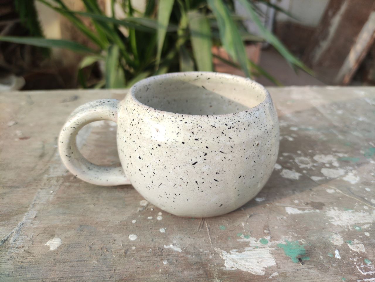 Bowl Marble Pottery Mug 350 ml - Customization Options