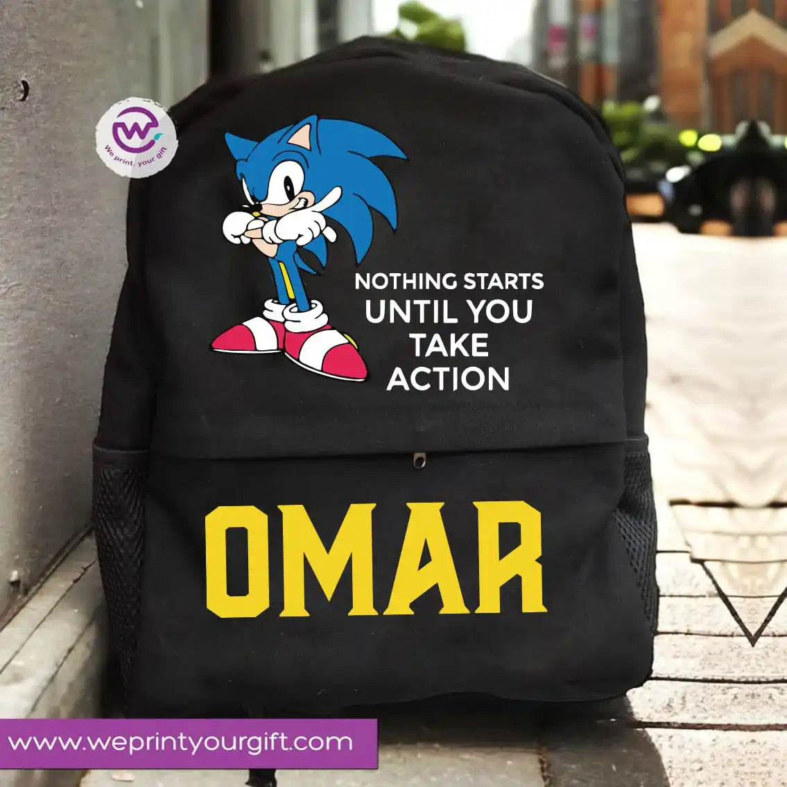 Sonic Backpack- Names