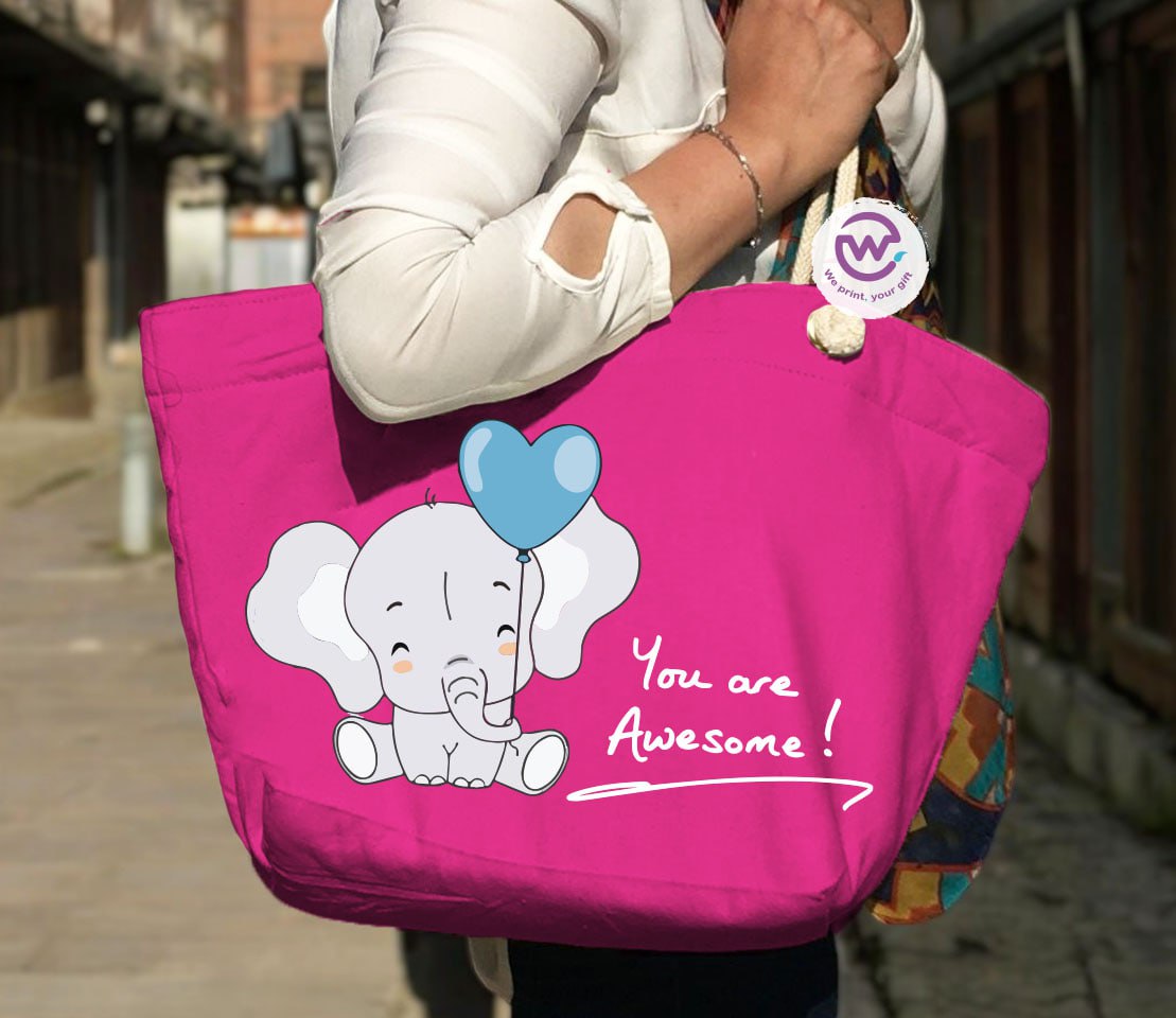 Beach bag for women- Elephant