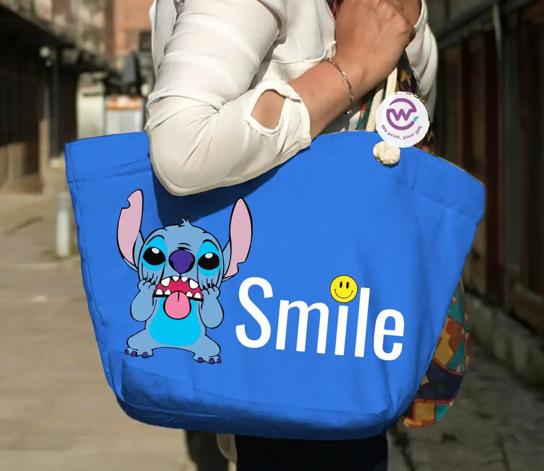 beach bag- Stitch - WE PRINT