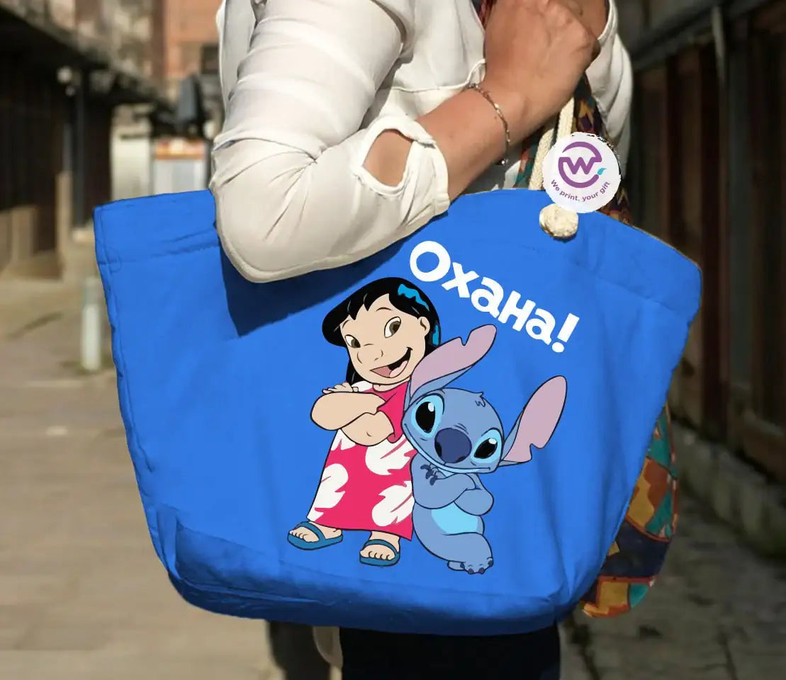 beach bag- Stitch - WE PRINT