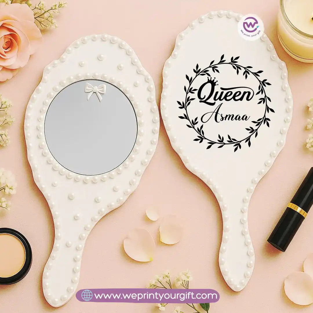 Personalized Bride Mirror with names