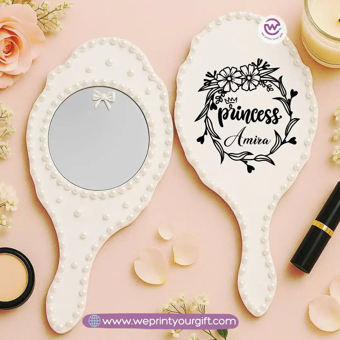 Personalized Bride Mirror with names