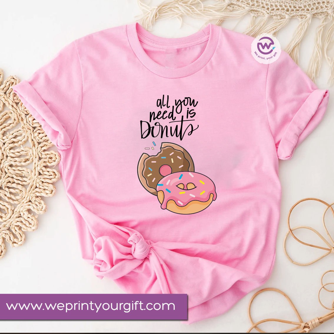 Kids T-shirt- Donuts - WE PRINT