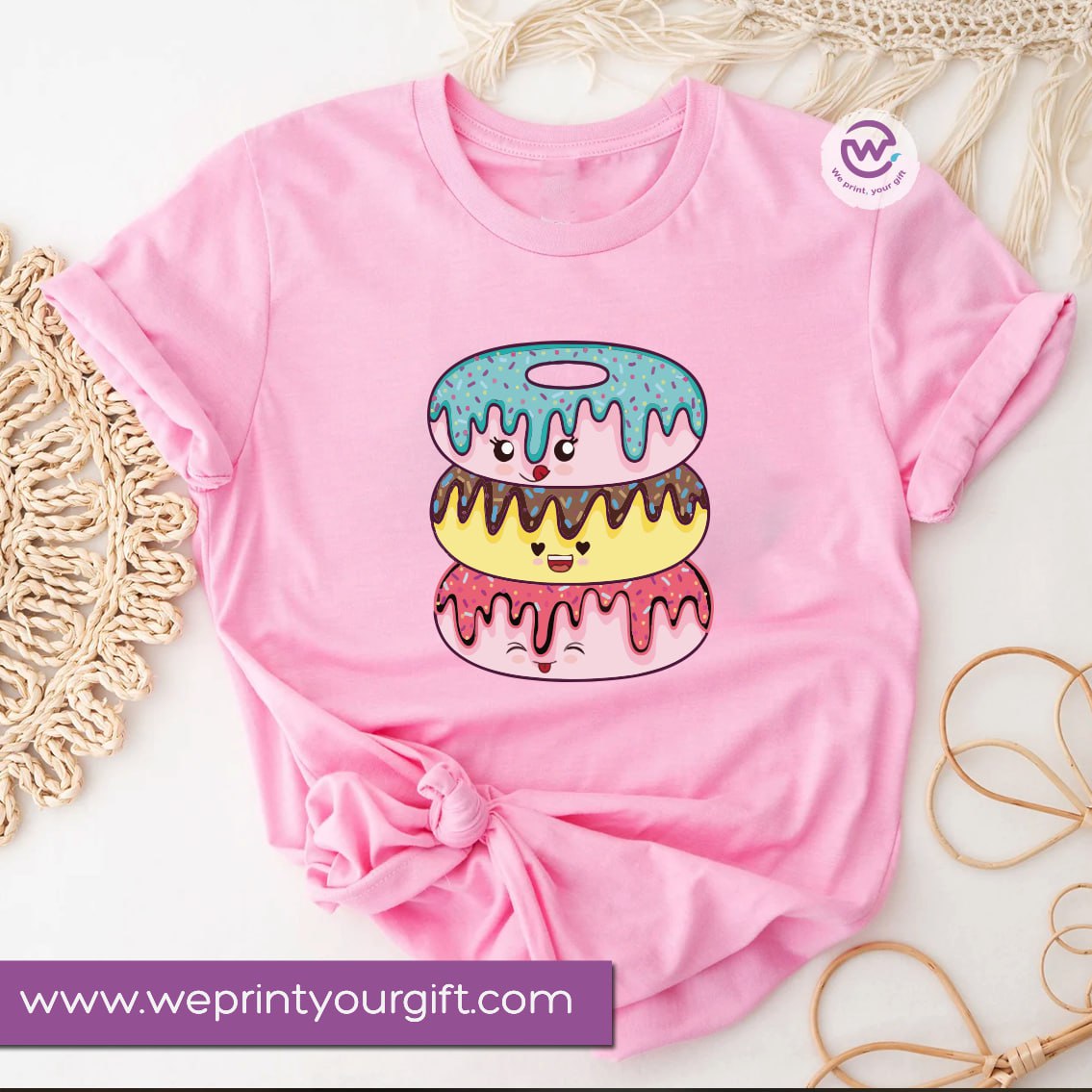 Kids T-shirt- Donuts - WE PRINT