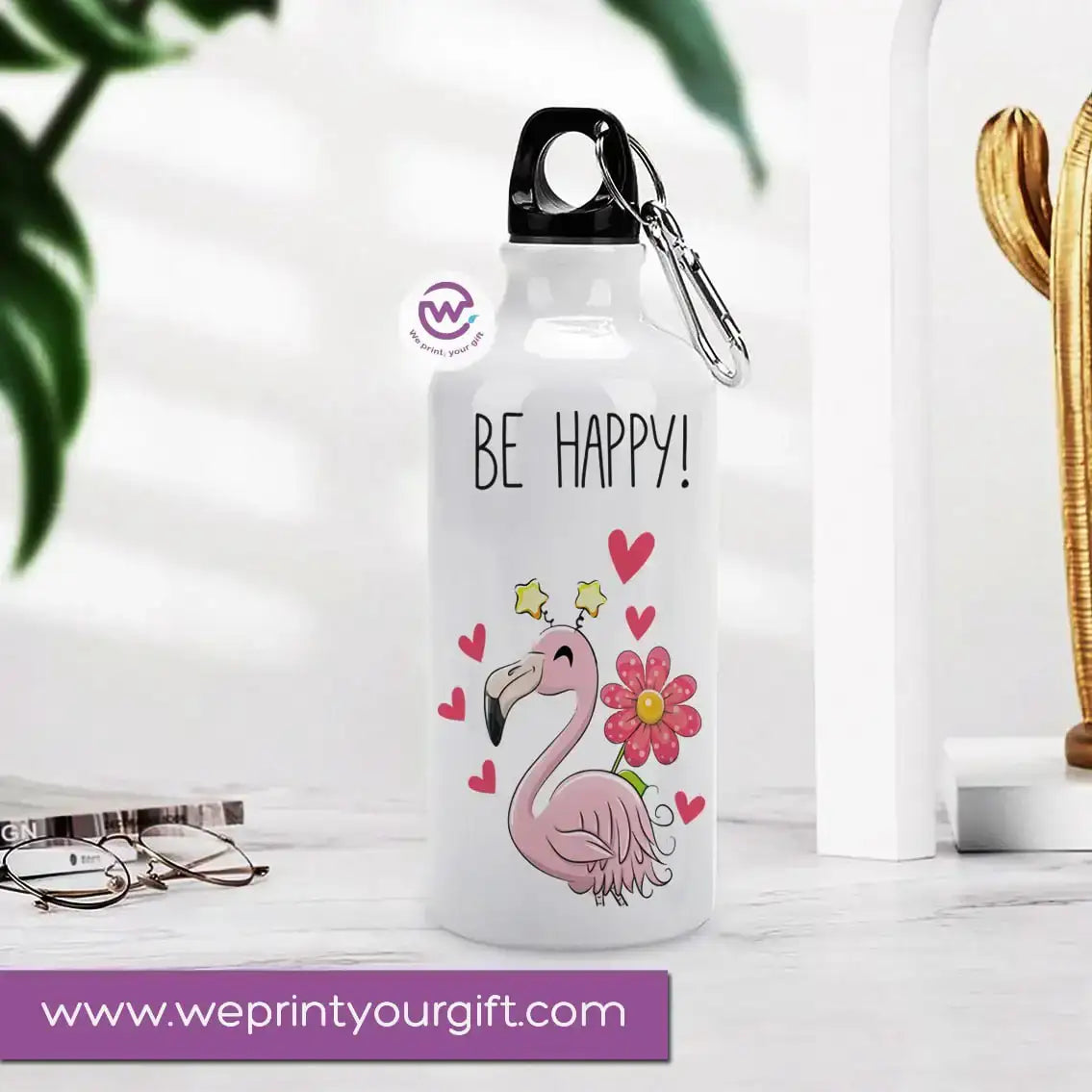 Custom Water Bottle- Unicorn - WE PRINT