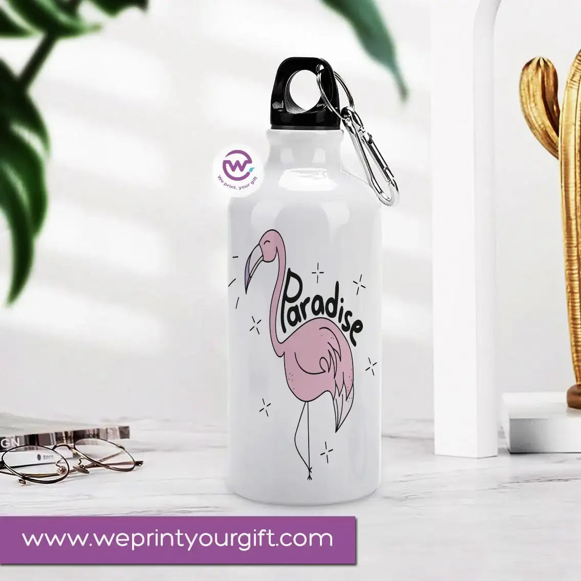 Custom Water Bottle- Unicorn - WE PRINT