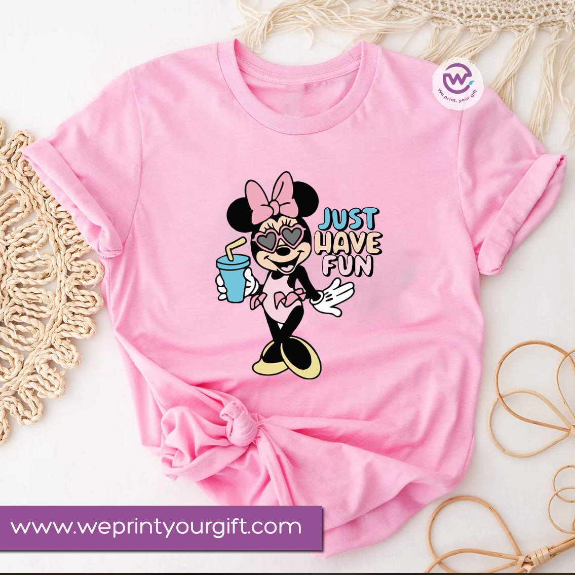 Kids shirt - Minnie mouse - WE PRINT