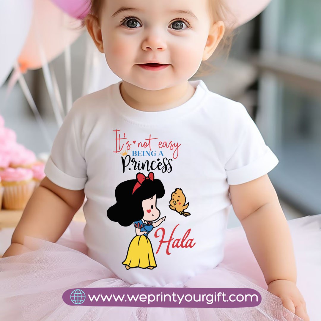 Custom Kids T-Shirt- Disney Princesses - WE PRINT