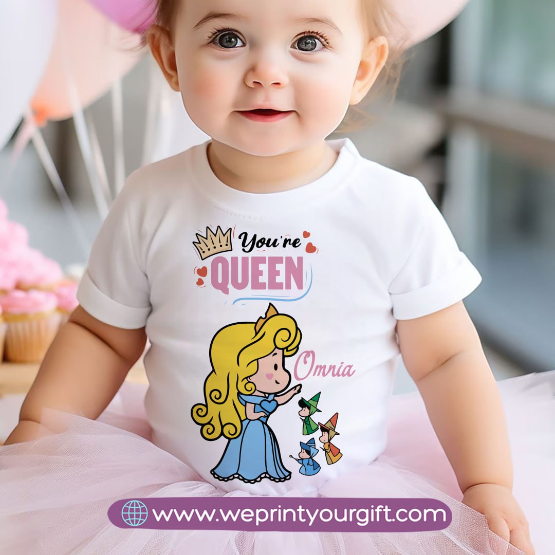 Custom Kids T-Shirt- Disney Princesses - WE PRINT