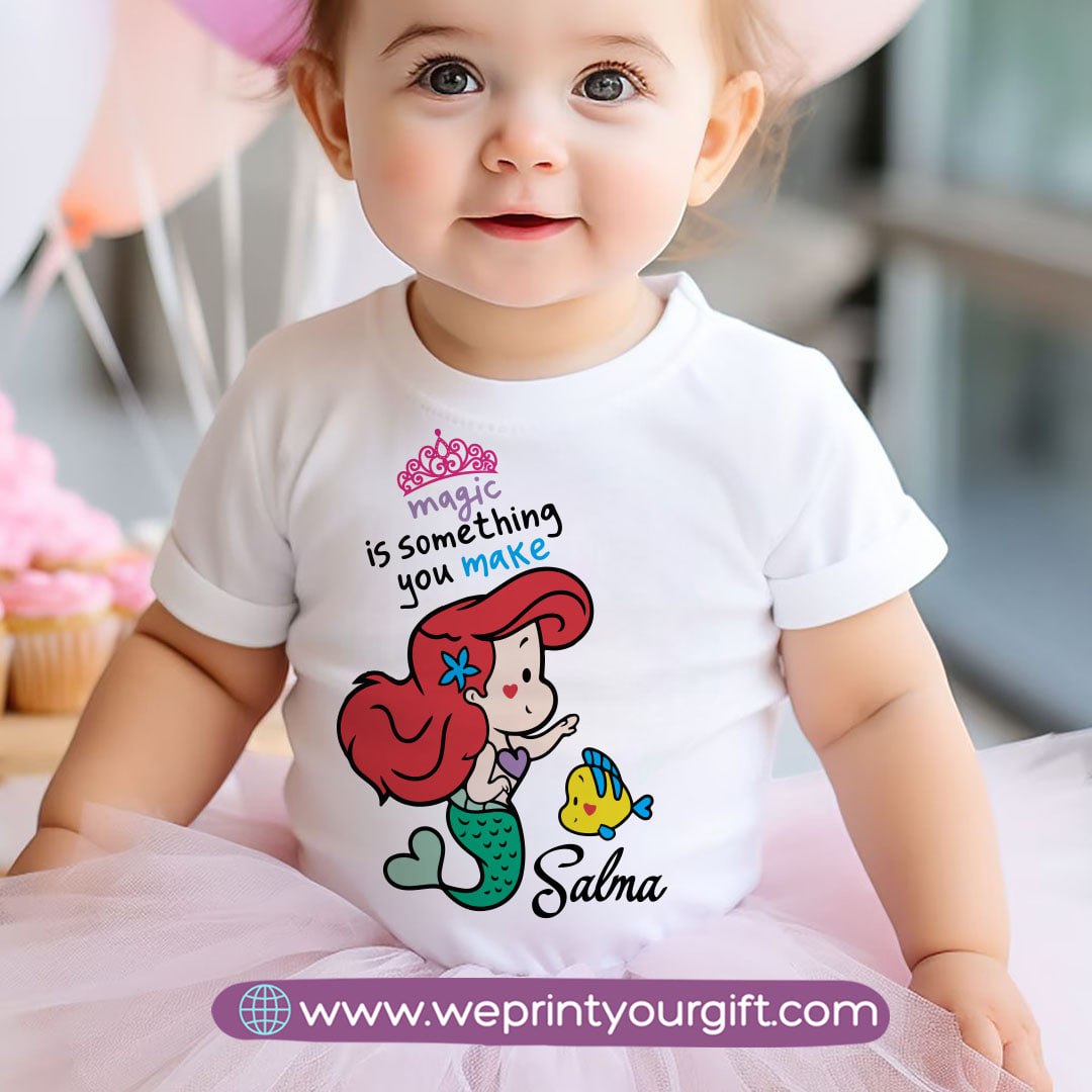 Custom Kids T-Shirt- Disney Princesses