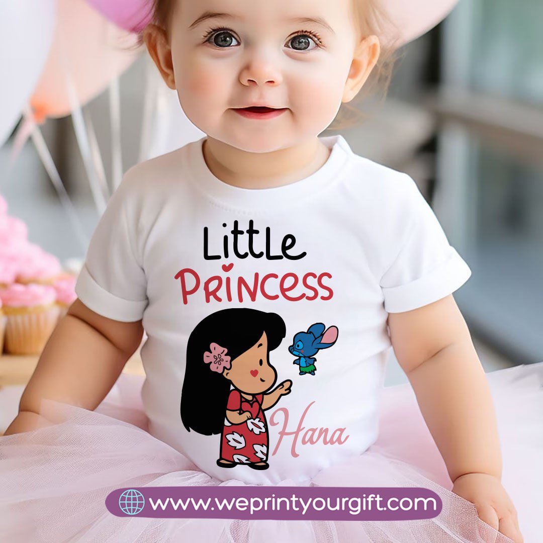 Custom Kids T-Shirt- Disney Princesses - WE PRINT
