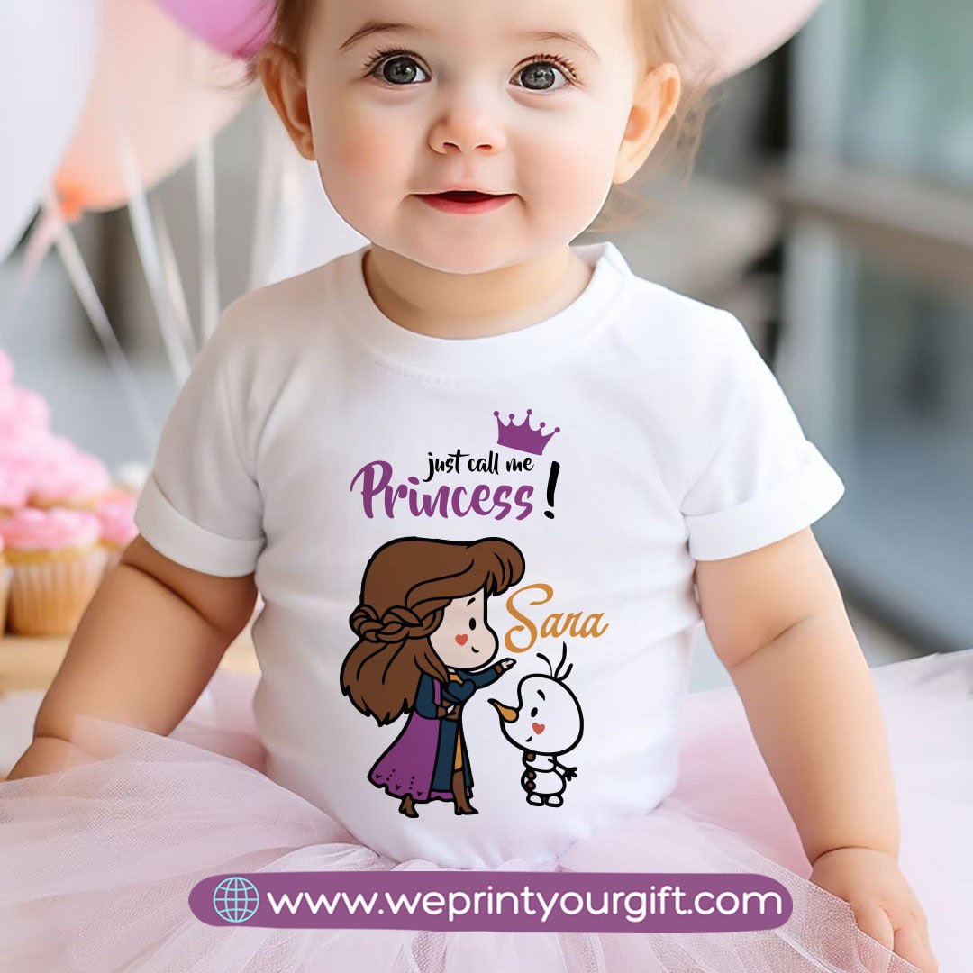 Custom Kids T-Shirt- Disney Princesses