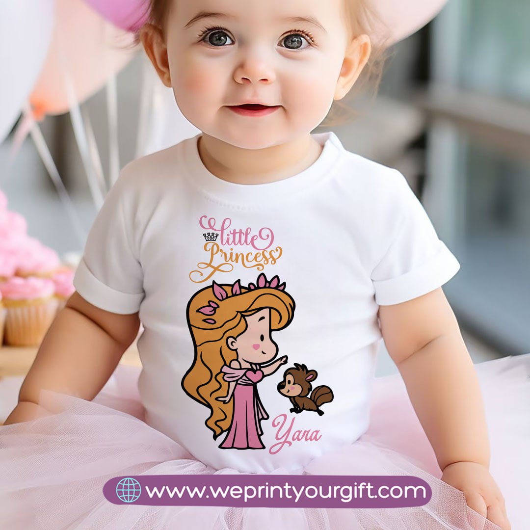 Custom Kids T-Shirt- Disney Princesses