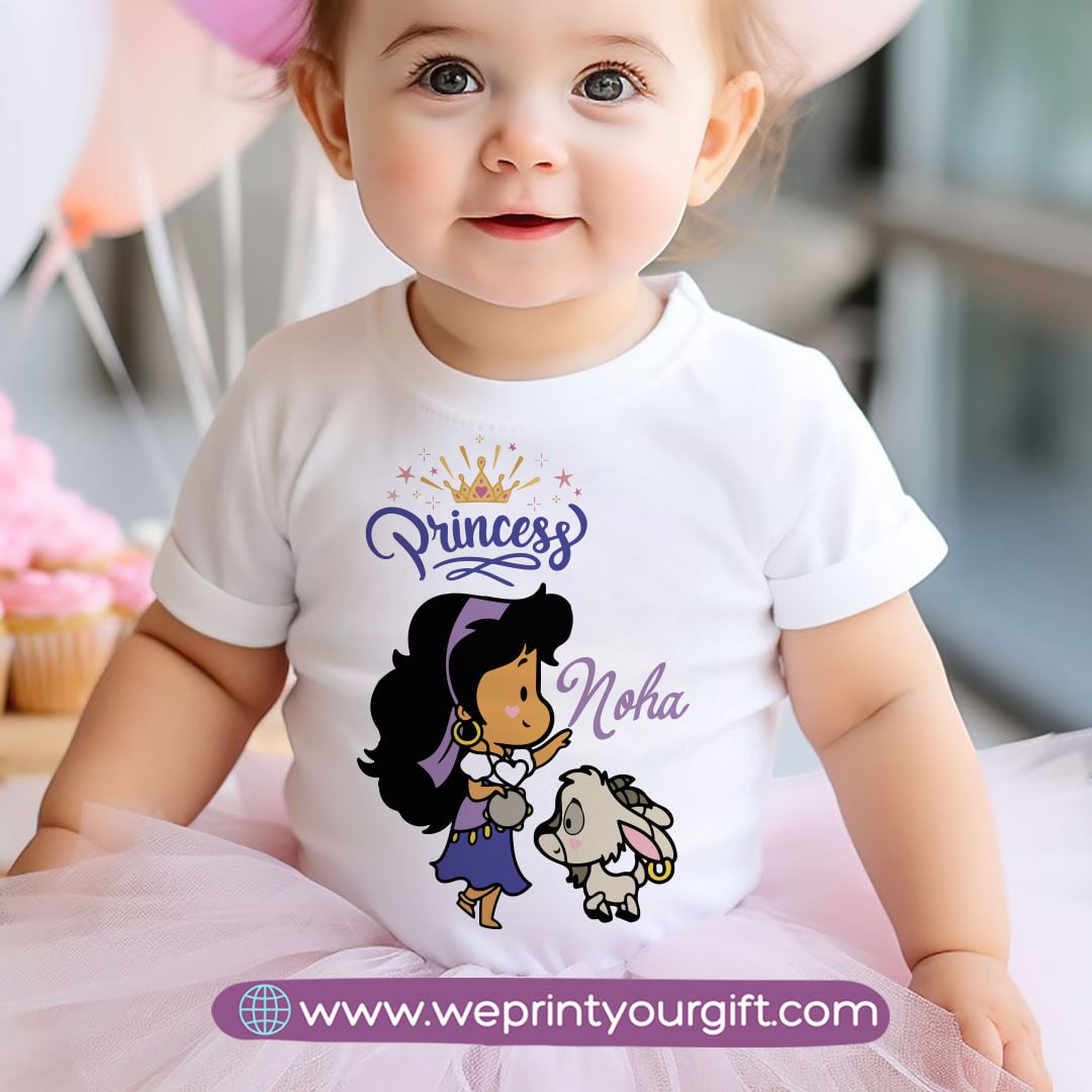 Custom Kids T-Shirt- Disney Princesses - WE PRINT