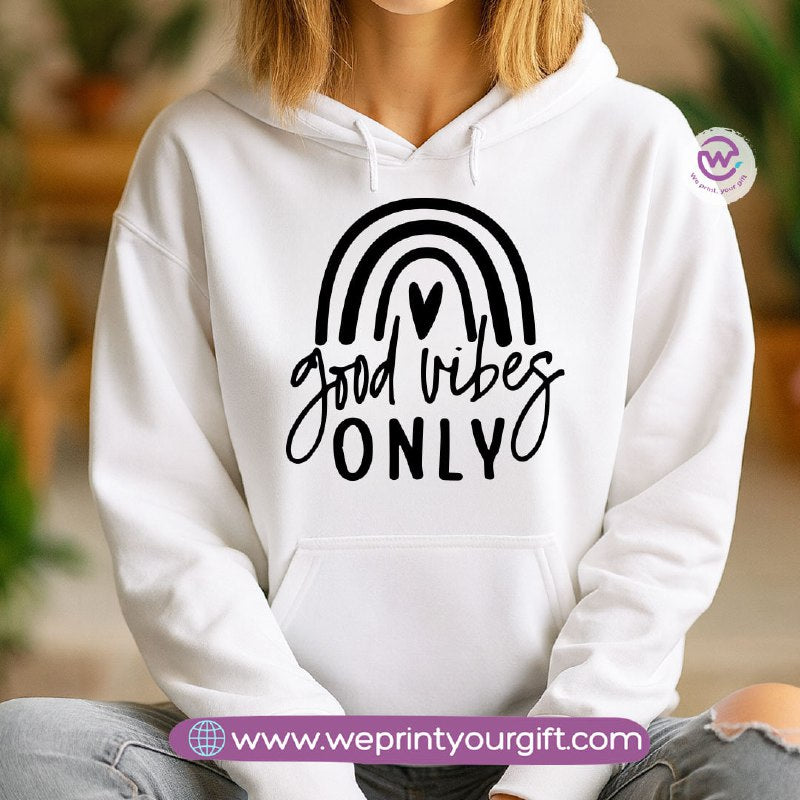 One Line Art Motivational Hoodie – Cotton Melton Unisex