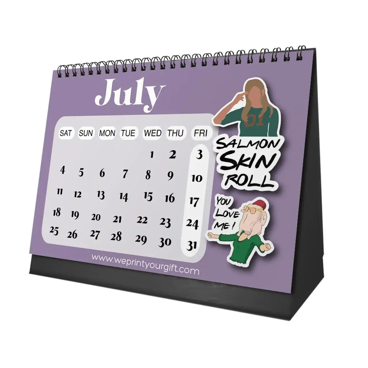 Friends TV Show Desk Calendar 2026 - WE PRINT