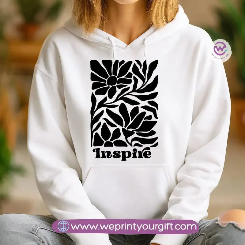 One Line Art Motivational Hoodie – Cotton Melton Unisex - WE PRINT