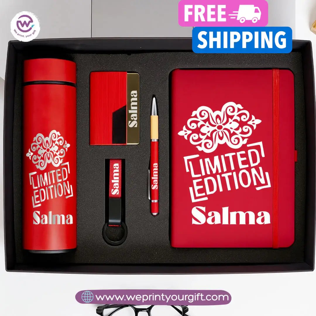 Personalized Motivational Gift Set with Name – Luxury 5-Piece Box | We Print Your Gift - WE PRINT