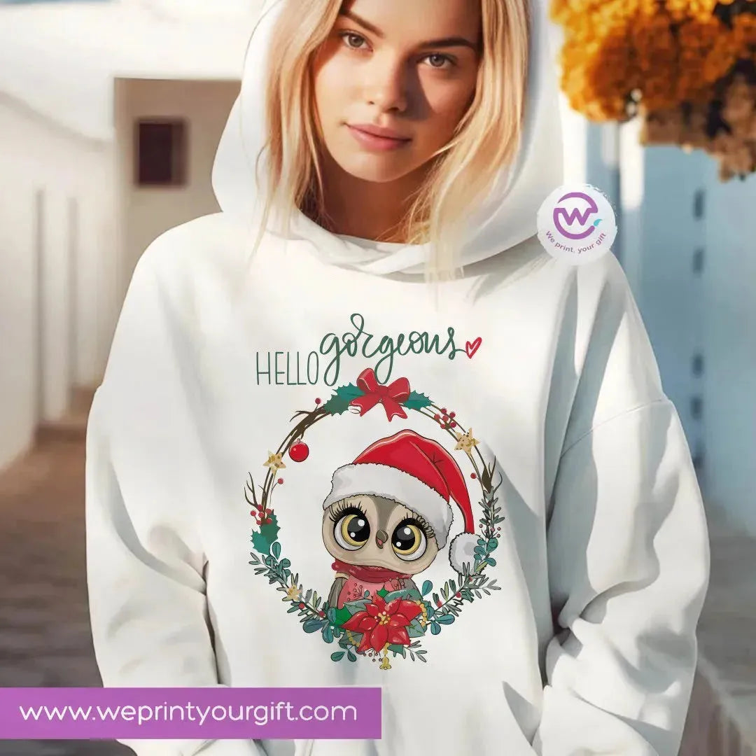 Adult hoodie-Christmas Names - WE PRINT