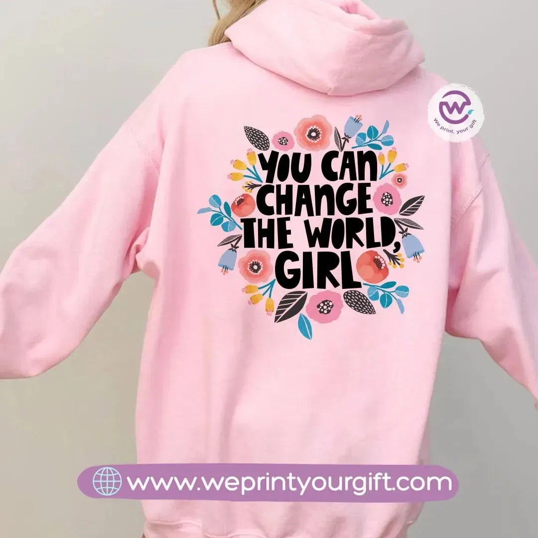 Adult hoodie-English Motivational Quotes - WE PRINT