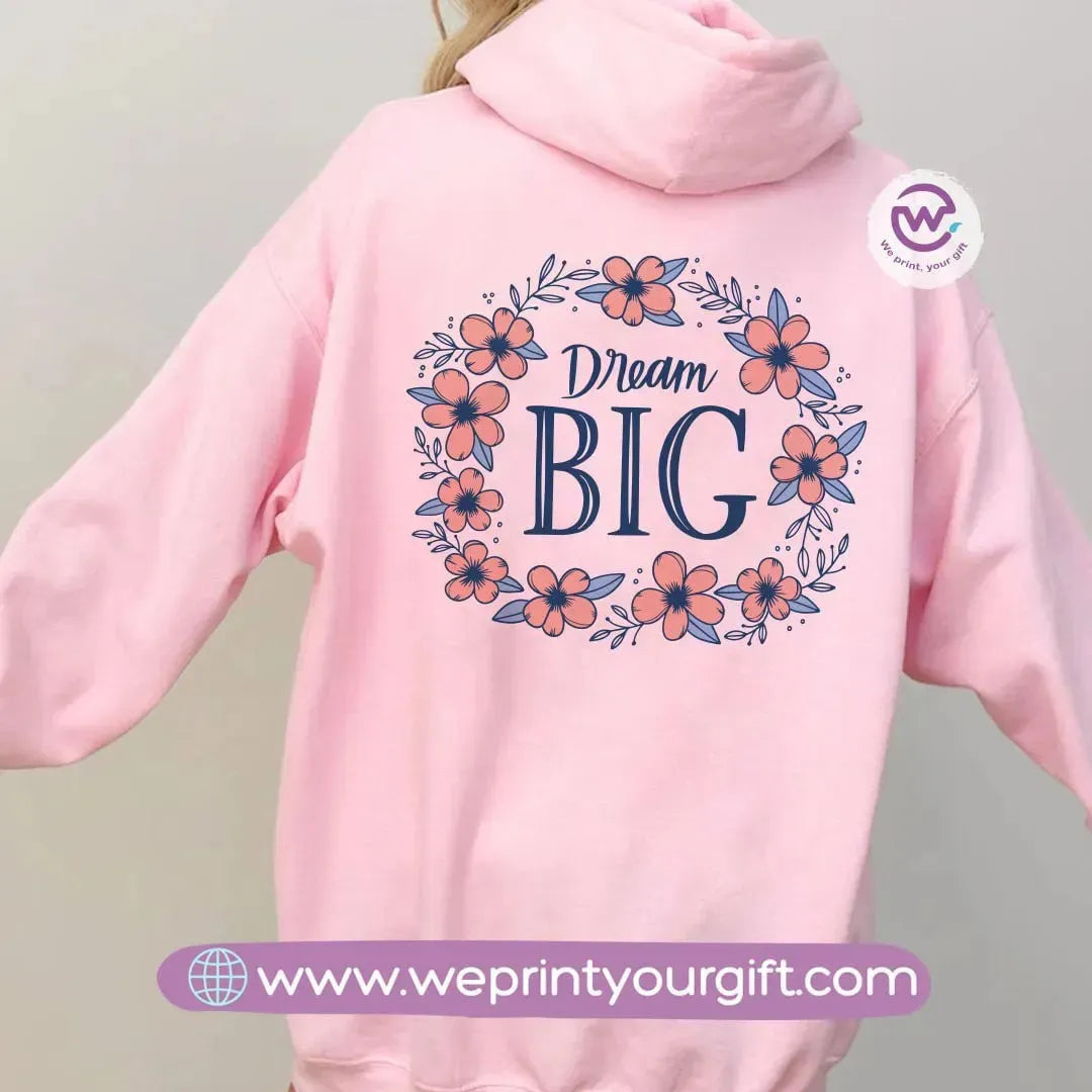 Adult hoodie-English Motivational Quotes - WE PRINT