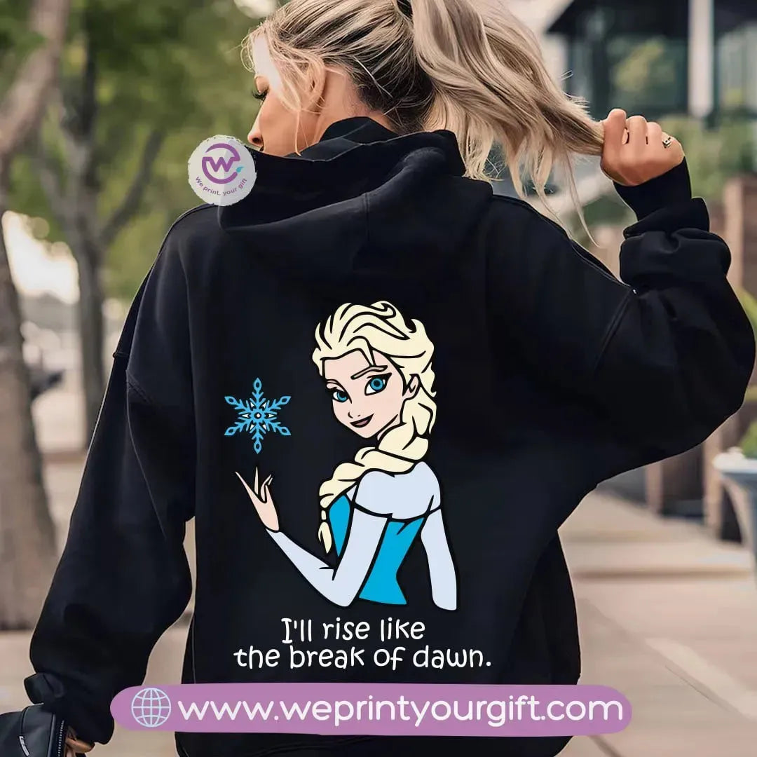 Adult hoodie- Frozen - WE PRINT