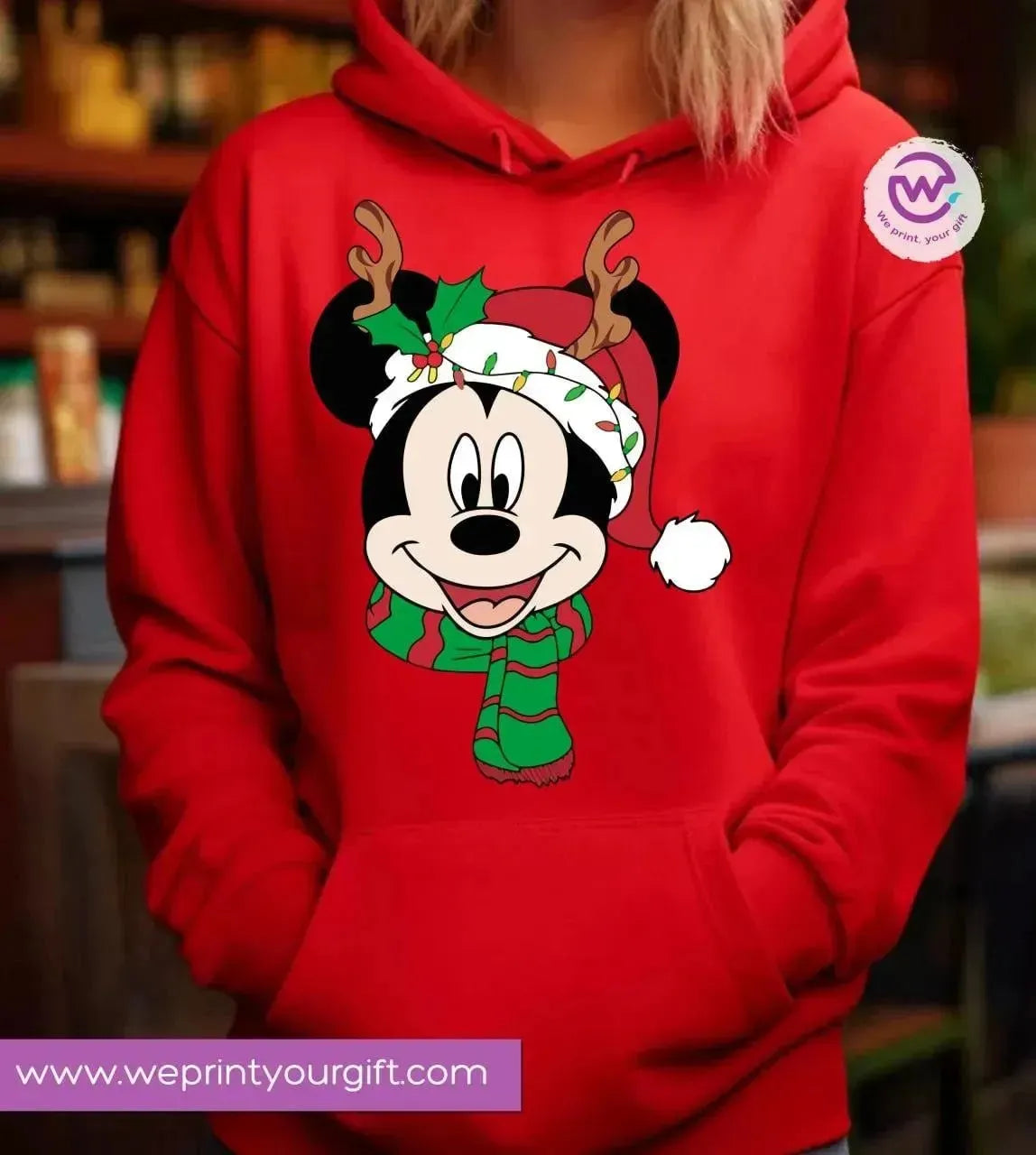 Adult Hoodies - Christmas Designs -Disney - WE PRINT