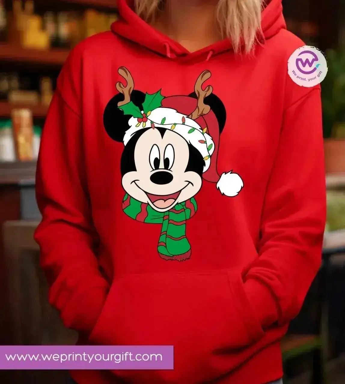 Adult Hoodies - Christmas Designs -Disney - WE PRINT