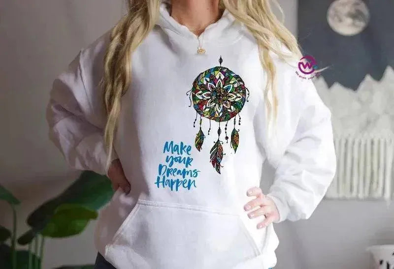 Adult Hoodies - Dream Catcher - WE PRINT