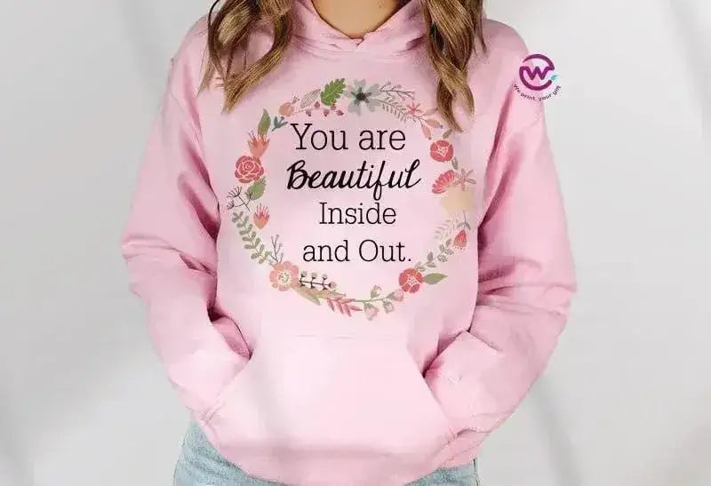 Adult Hoodies - Motivational Designs - WE PRINT