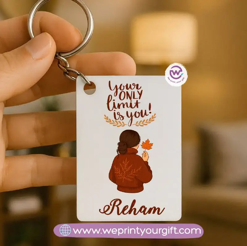 Personalized Wooden Keychain – One Art & Custom Designs - WE PRINT