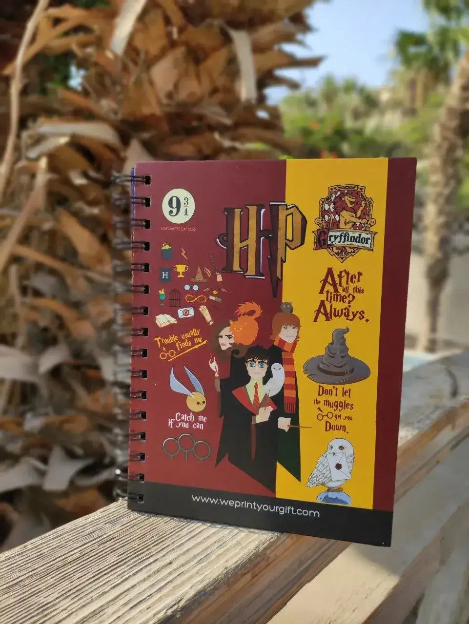 Agenda -( 75 papers -150 pages ) -Harry Potter - WE PRINT
