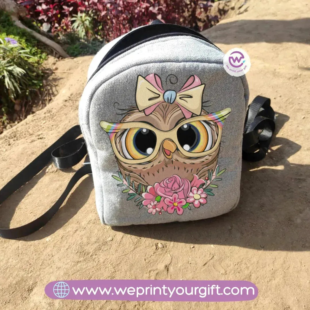 Back Bag-Owl - WE PRINT