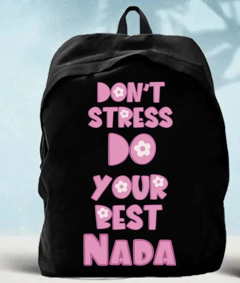 Backpack- English inspiration quotes - WE PRINT