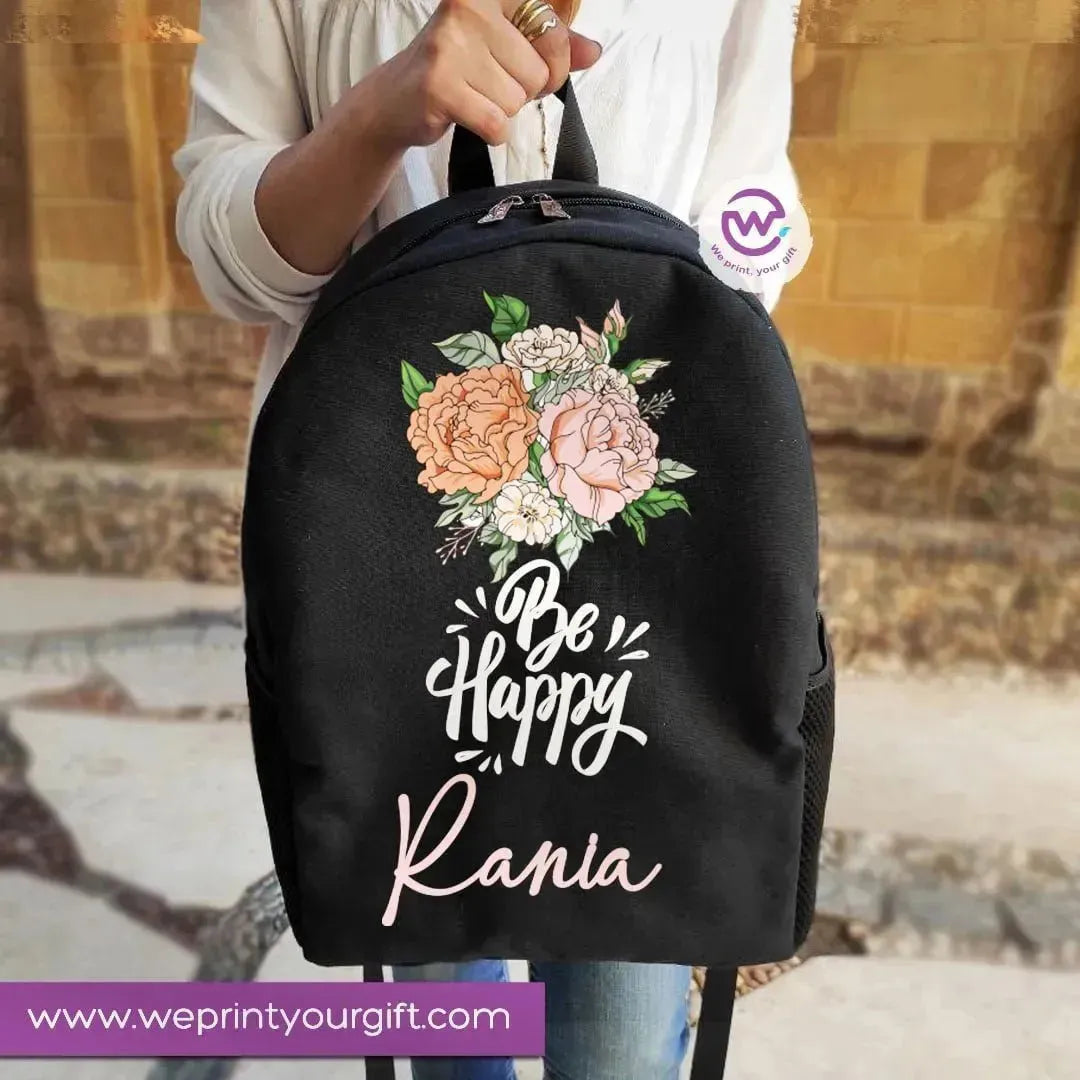 Backpack- English quotes-A - WE PRINT