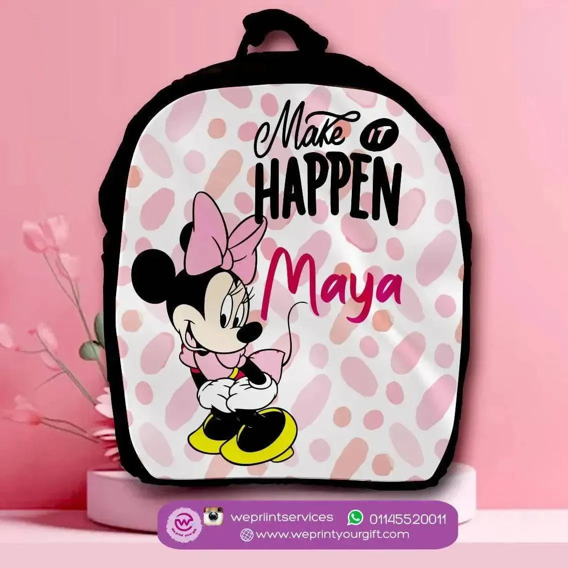 Backpack - Minnie Mouse - WE PRINT