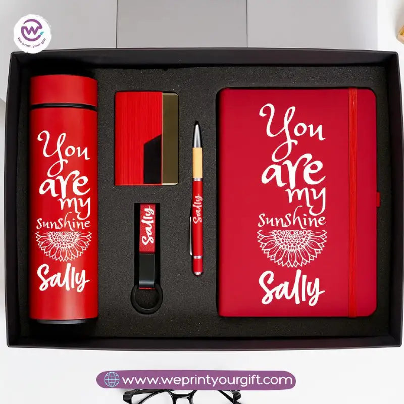 Personalized Success Gift Box with Name – 5-Piece Motivational Luxury Set - WE PRINT